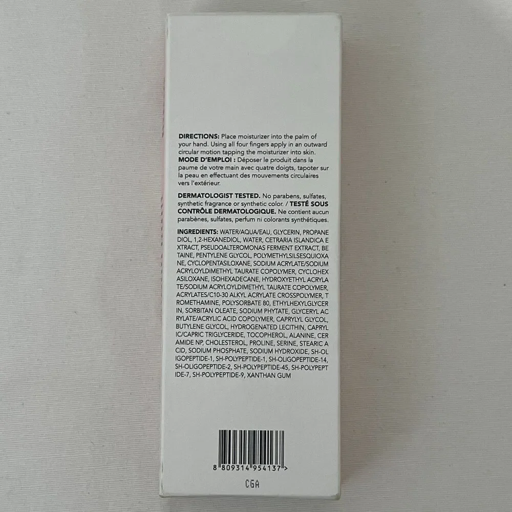 Saturday Skin NEW Glacier Water Cream Waterfall Peptide Glow 3.38 fl oz
